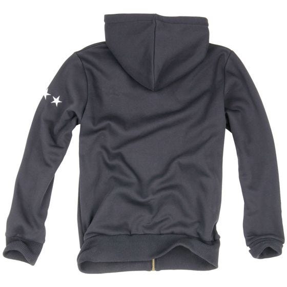 Camisola com Capuz Surplus Stars - Preto