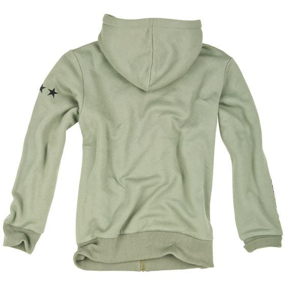 Camisola com Capuz Surplus Stars - Verde Azeitona Claro