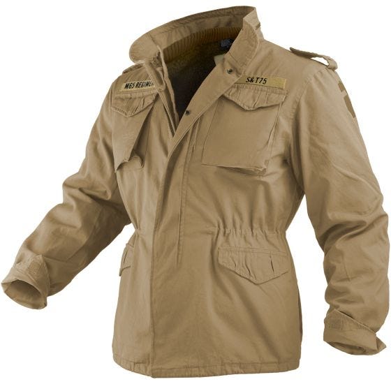 Casaco Surplus M65 Regiment - Coyote