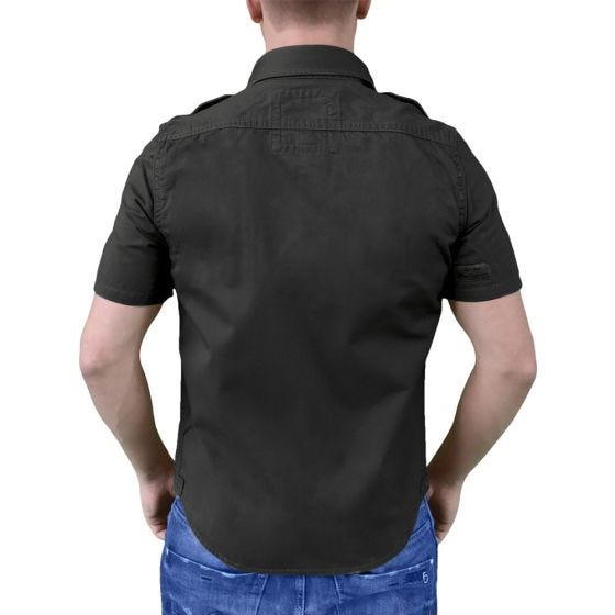 Camisa de Manga Curta Surplus - Preto