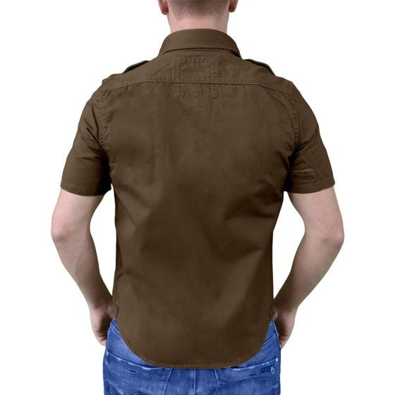 Camisa de Manga Curta Surplus - Castanho