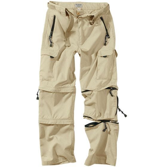 Calças de Trekking Surplus - Bege