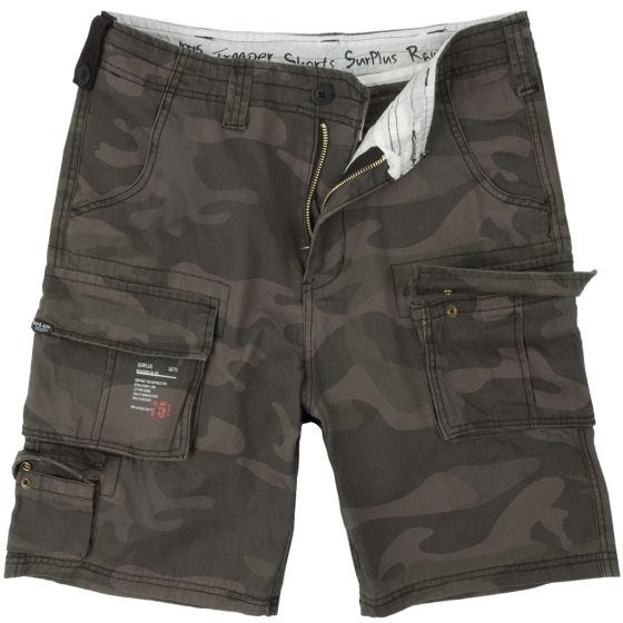 Calções Surplus Trooper - Black Camo