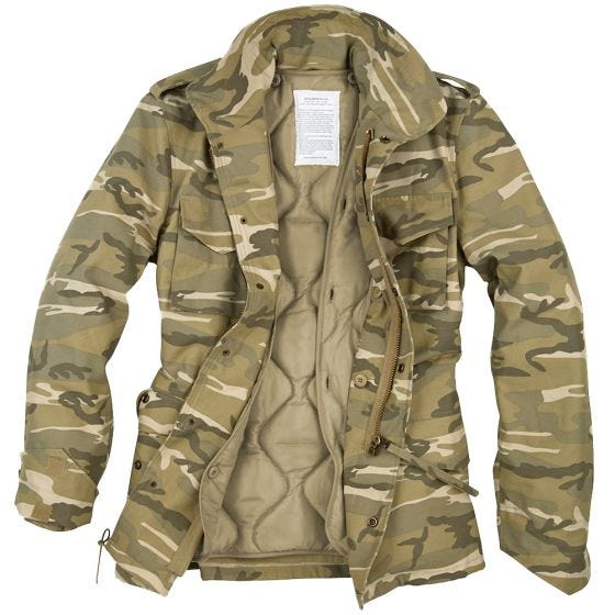 Casaco de Campo Surplus US M65 - Desert Light