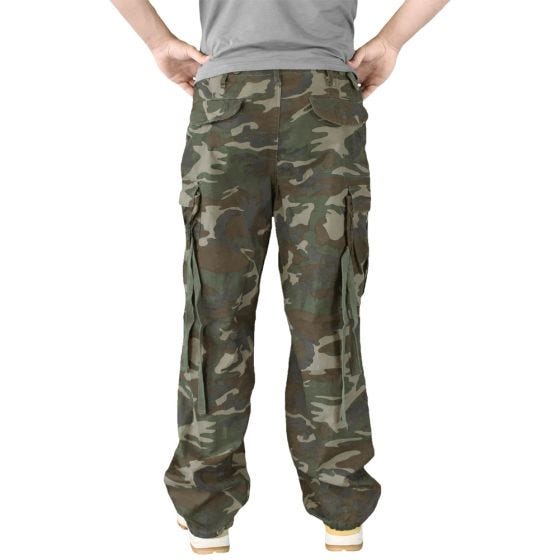 Calças Surplus Vintage Fatigues - Woodland
