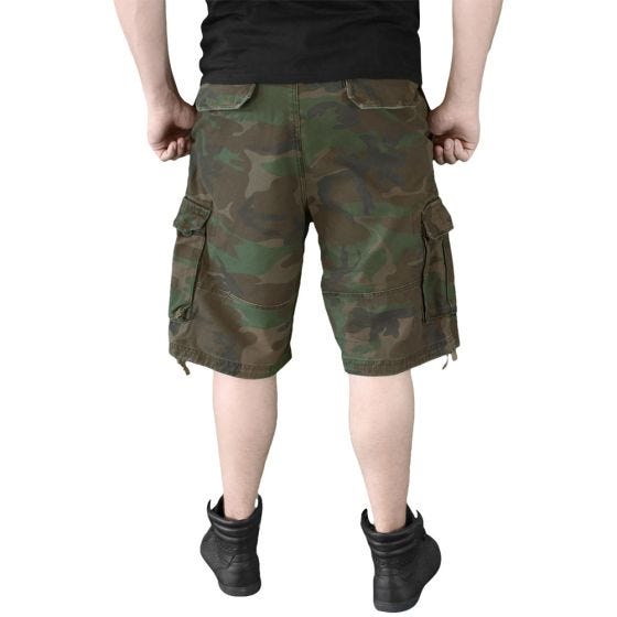 Calções Surplus Vintage - Lavagem Woodland