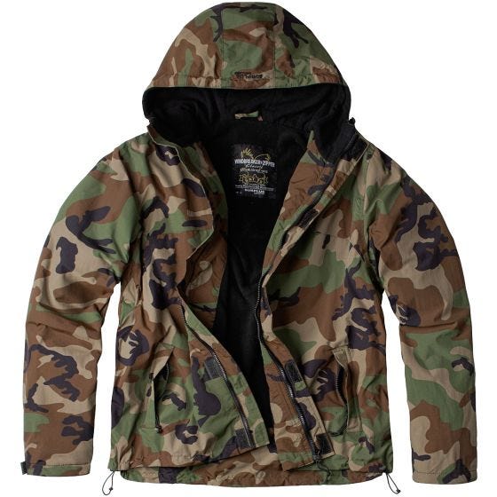 Corta-vento Surplus com Fecho - Woodland