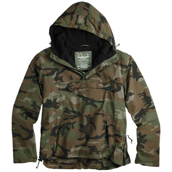 Casaco Corta-vento Surplus - Woodland