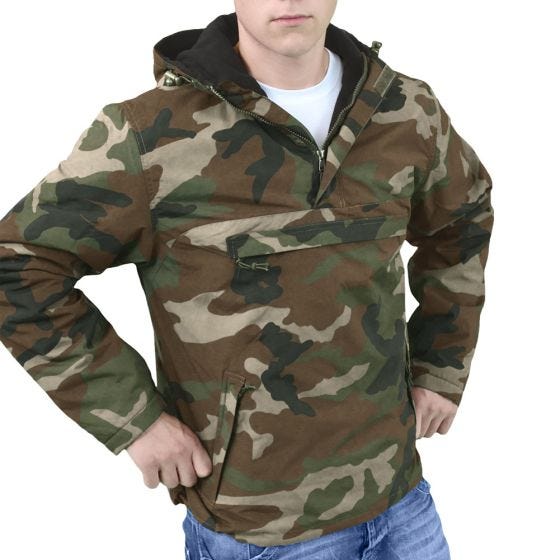 Casaco Corta-vento Surplus - Woodland