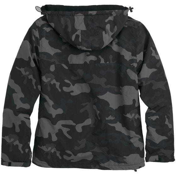 Casaco Corta-vento Surplus com Fecho - Black Camo