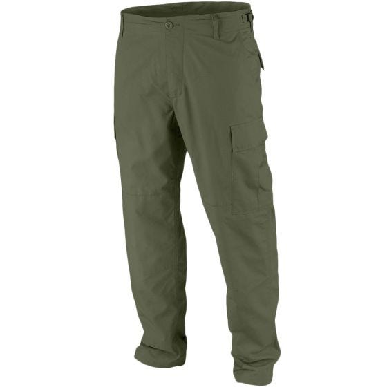 Calças Teesar BDU Ripstop - Verde-Azeitona