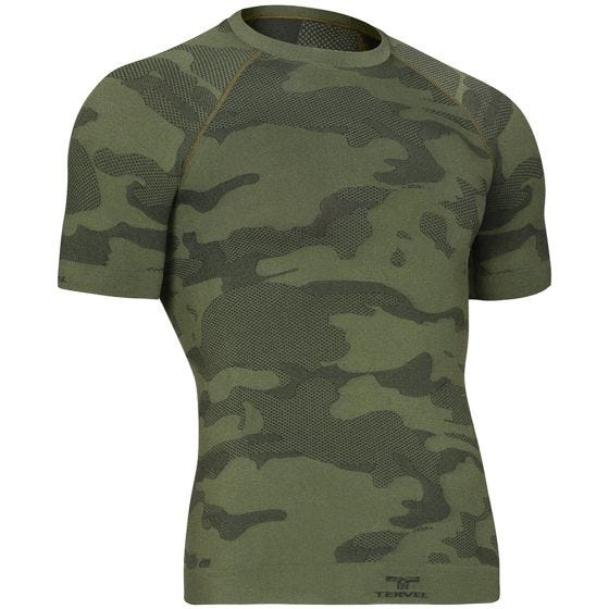Camisa de Manga Curta Tervel Optiline Light Tactical - Military/Cinza