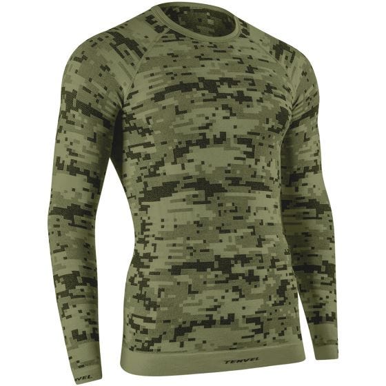 Sweatshirt Tervel Optiline Digital - Military/Cinza