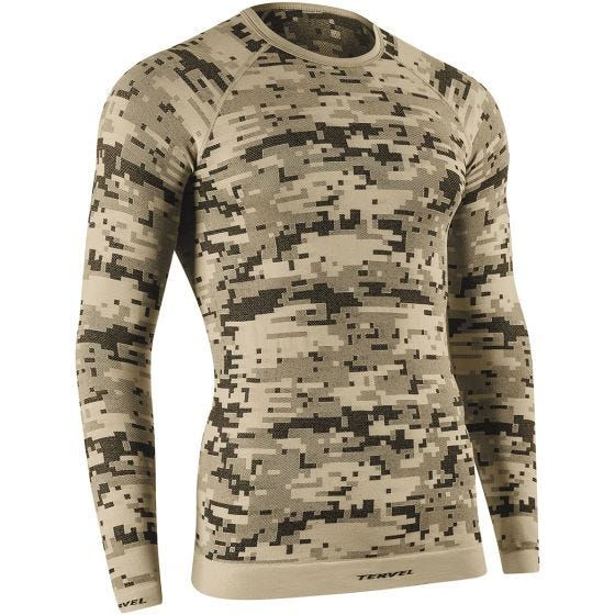 Sweatshirt Tervel Optiline Digital - Sand/Cinza