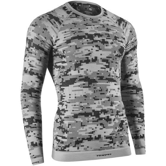 Sweatshirt Tervel Optiline Digital - Prata/Cinza
