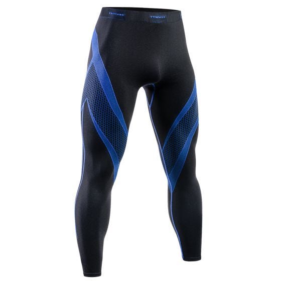 Leggings de Corrida Tervel Optiline - Preto/Azul