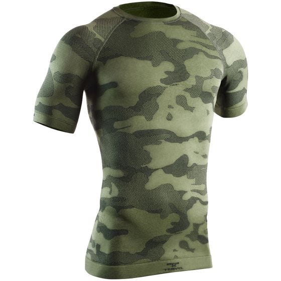 Camisa de Manga Curta Tervel Optiline Tactical - Military/Cinza