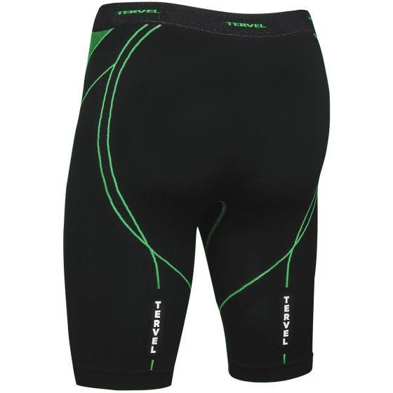 Calções de Corrida Tervel Optiline - Preto/Verde