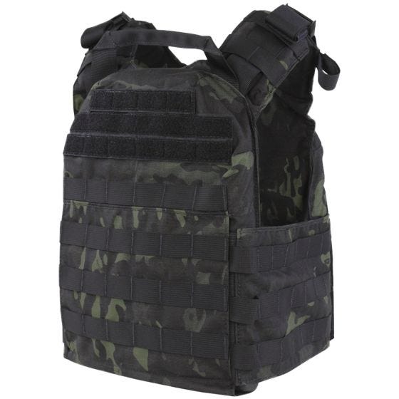 Porta-placas Condor Cyclone - MultiCam Black