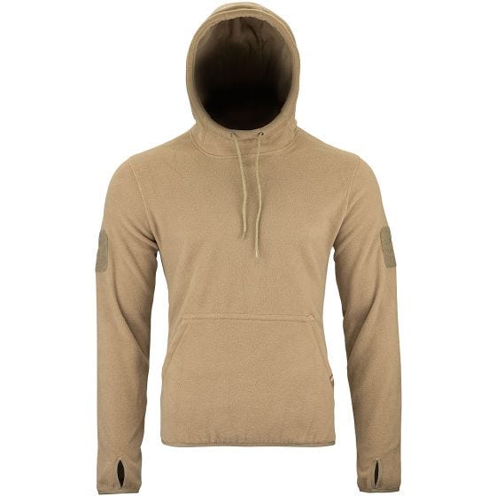 Camisola com Capuz de Malha Polar Viper Tática - Coyote