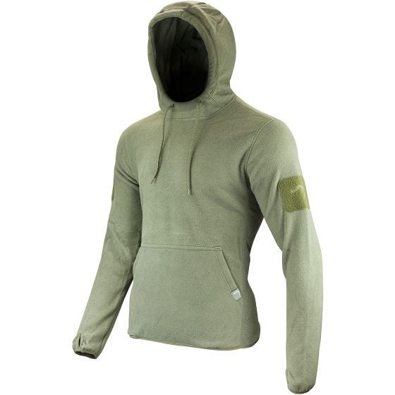 Camisola com Capuz de Malha Polar Viper Tática - Verde