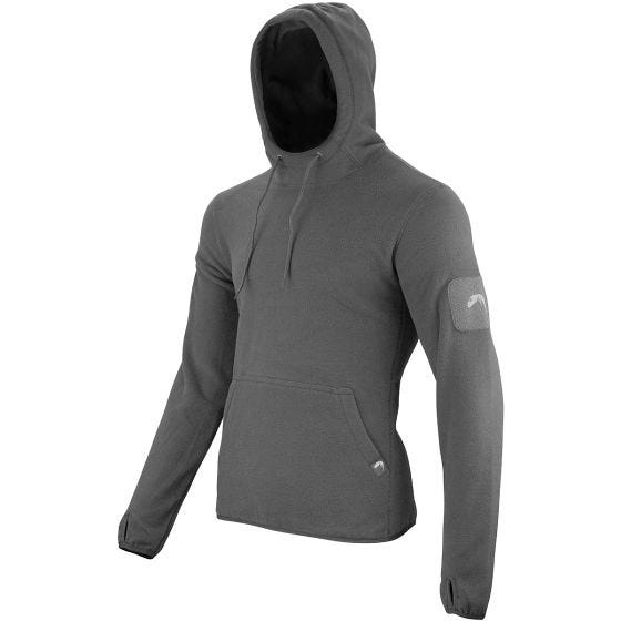 Camisola com Capuz de Malha Polar Viper Tática - Titânio