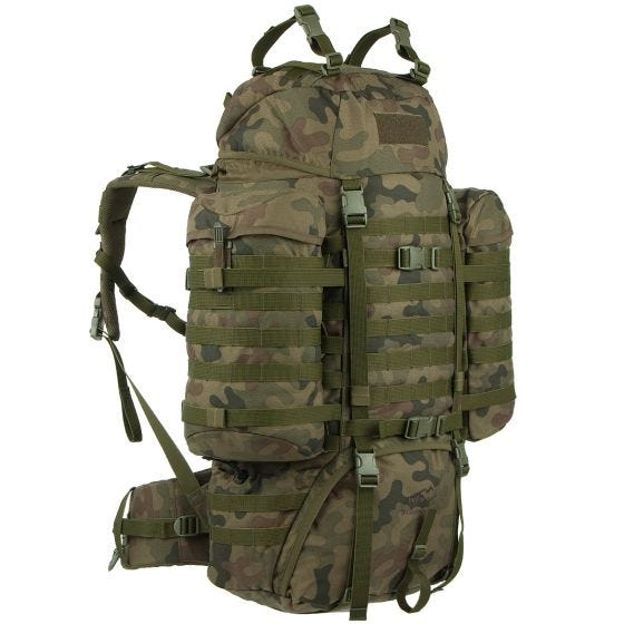 Mochila Wisport Raccoon 65 L - PL Woodland