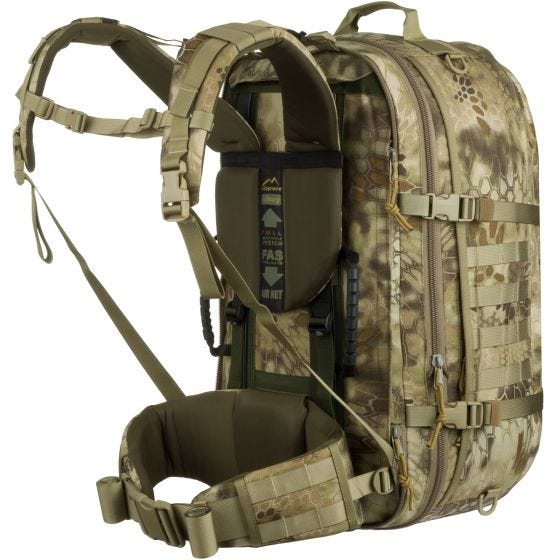 Mala e Mochila Tiracolo Wisport Crossfire - Kryptek Highlander