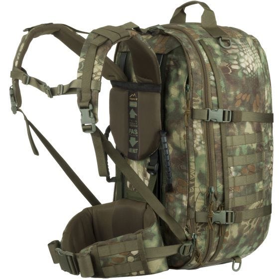 Mala e Mochila Tiracolo Wisport Crossfire - Kryptek Mandrake