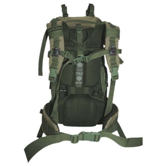 Mochila Wisport Raccoon 45 L - RAL 7013