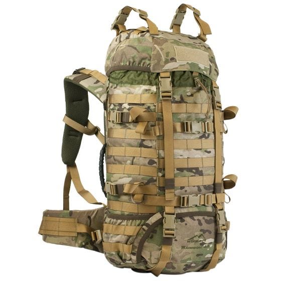 Mochila Wisport Raccoon 45 L - MultiCam