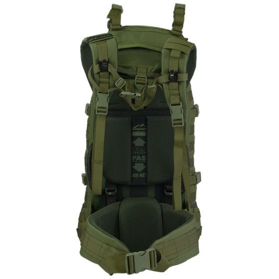 Mochila Wisport Raccoon 45 L - Verde Azeitona