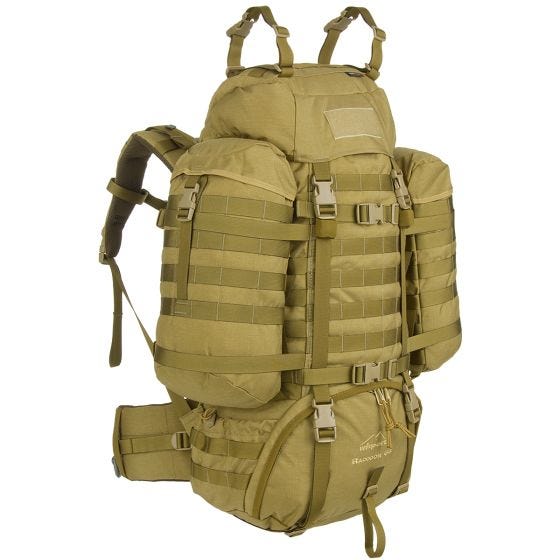 Mochila Wisport Raccoon 65 L - Coyote