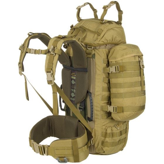 Mochila Wisport Raccoon 65 L - Coyote
