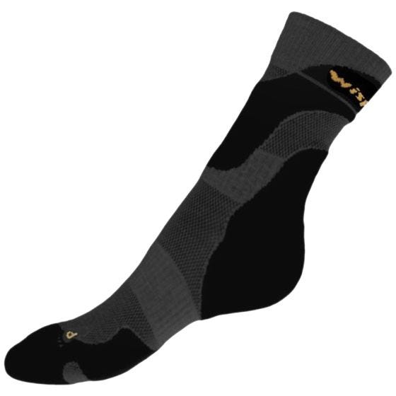 Meias de Trekking de Verão Wisport Preto