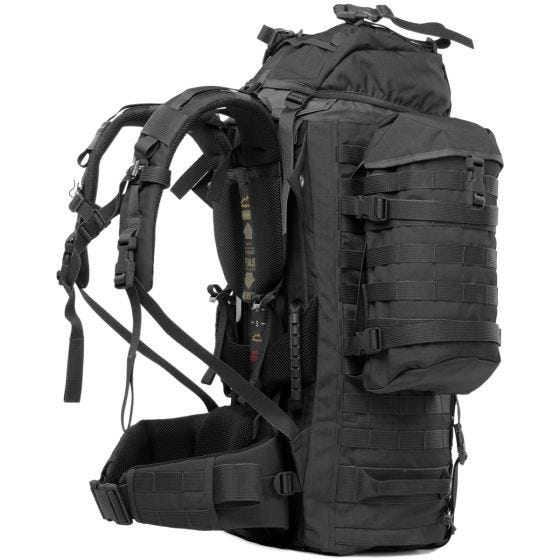 Mochila Wisport Wildcat 65 L - Preto