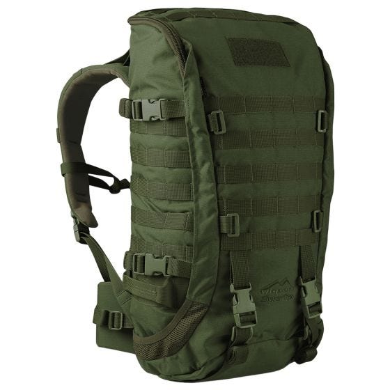 Mochila Wisport ZipperFox 40 L - Verde Azeitona
