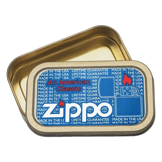 Lata para Tabaco Zippo 3D 1 onça