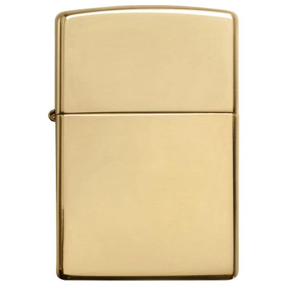 Isqueiro Zippo High Polish Brass - High Polish Brass