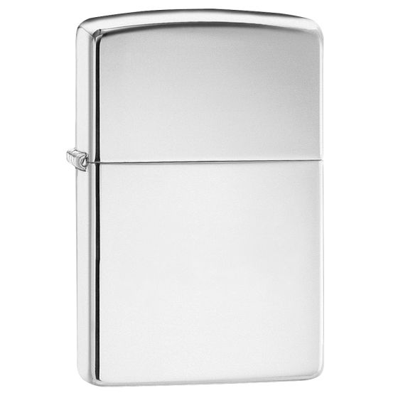 Isqueiro Zippo High Polish Chrome Regular - High Polish Chrome