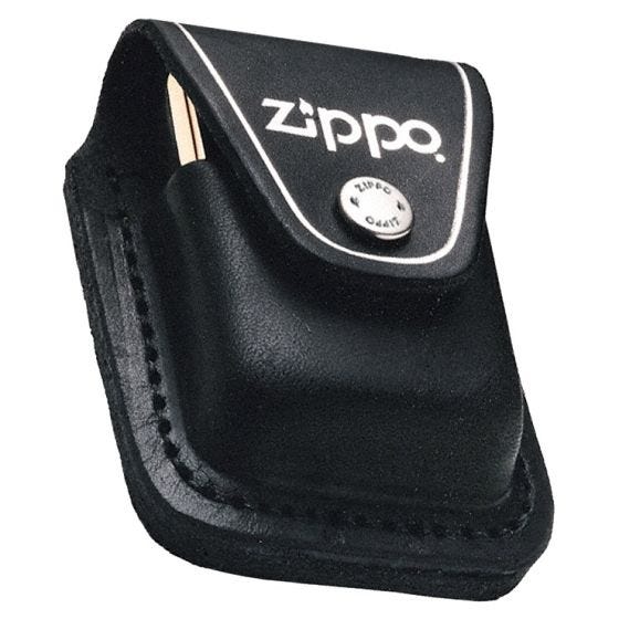 Bolsa para Isqueiro Zippo com Argola - Preto